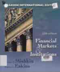 FINANCIAL MARKETS & INSTITUTIONS