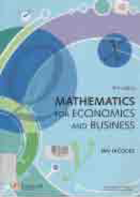 Image of MATHEMATICS FOR ECONOMICS AND BUSINESS