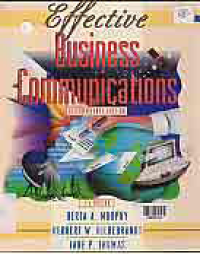 Image of EFFECTIVE BUSINESS COMMUNICATION