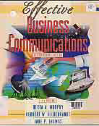 EFFECTIVE BUSINESS COMMUNICATION