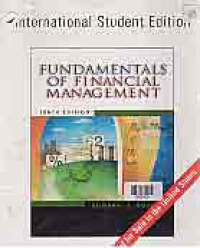 Image of FUNDAMENTALS OF FINANCIAL MANAGEMENT + CD