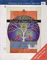 Image of ESSENTIALS OF MANAGERIAL FINANCE