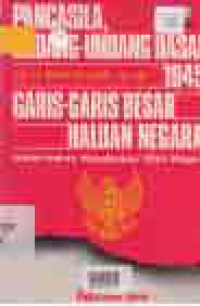 Image of PANCASILA, UNDANG-UNDANG DASAR 1945, GARIS-GARIS BESAR HALUAN NEGARA BAHAN-BAHAN MENGHADAPI UJIAN NEGARA