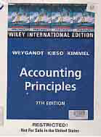 Image of ACCOUNTING PRINCIPLES