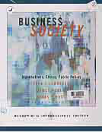 Image of BUSINESS AND SOCIETY: Stakeholders, Ethics, Public Policy