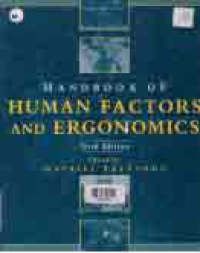 HANDBOOK OF HUMAN FACTORS AND ERGONOMICS