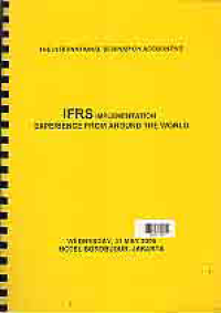 Image of IFRS IMPLEMENTATION EXPERIENCE FROM AROUND THE WORLD