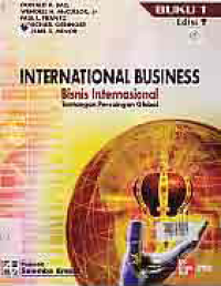 Image of BISNIS INTERNASIONAL; Tantangan Persaingan Global (Buku 1)
