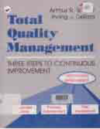 Image of TOTAL QUALITY MANAGEMENT; THREE STEPS TO CONTINUOUS IMPROVEMENT