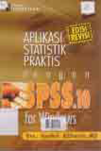 Image of APLIKASI STATISTIK PRAKTIS DENGAN SPSS.10 FOR WINDOWS