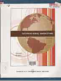 Image of INTERNATIONAL MARKETING
