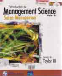 INTRODUCTION TO MANAGEMENT SCIENCE: Sains Manajemen 2