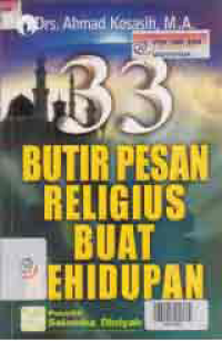 Image of 33 BUTIR PESAN RELIGIUS BUAT KEHIDUPAN