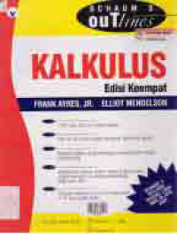 Image of SCHAUM'S OUTLINES; KALKULUS