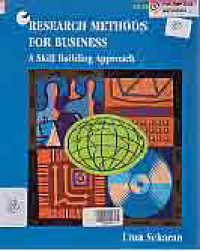 Image of RESEARCH METHODS FOR BUSINESS; A SKILL BUILDING APPROACH
