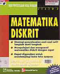 Image of MATEMATIKA DISKRIT (SERI PENYELESAIAN SOAL SCHAUM)