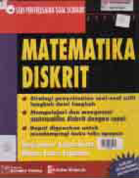 Image of MATEMATIKA DISKRIT (SERI PENYELESAIAN SOAL SCHAUM)