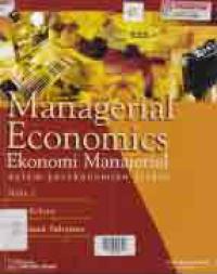 EKONOMI MANAJERIAL DALAM PEREKONOMIAN GLOBAL; MANAGERIAL ECONOMICS
