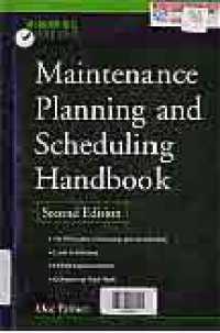 Image of MAINTENANCE PLANNING AND SCHEDULING HANDBOOK