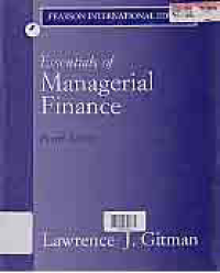 ESSENTIALS OF MANAGERIAL FINANCE