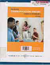 Image of INTRODUCING COMMUNICATION THEORY: Analysis and Application