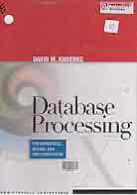 Image of DATABASE PROCESSING: FUNDAMENTALS, DESIGN AND IMPLEMENTATION