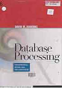 DATABASE PROCESSING: FUNDAMENTALS, DESIGN AND IMPLEMENTATION