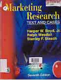 Image of MARKETING RESEARCH; TEXT AND CASES