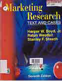 MARKETING RESEARCH; TEXT AND CASES