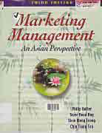 Image of MARKETING MANAGEMENT; An Asia Perspective