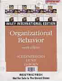 Image of ORGANIZATIONAL BEHAVIOR