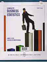 Image of COMPLETE BUSINESS STATISTICS + CD