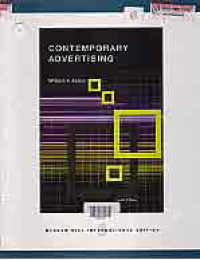 Image of CONTEMPORARY ADVERTISING