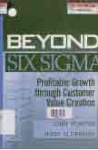 Image of BEYOND SIX SIGMA; PROFITABLE GROWTH THROUGH CUSTOMER VALUE CREATION