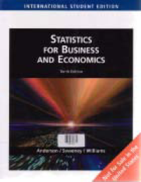 Image of STATISTICS FOR BUSINESS AND ECONOMICS + CD