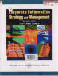 Image of CORPORATE INFORMATION STRATEGY AND MANAGEMENT; TEXT AND CASES