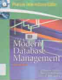 Image of MODERN DATABASE MANAGEMENT