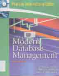 MODERN DATABASE MANAGEMENT