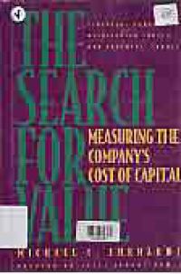 THE SEARCH FOR VALUE