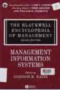 THE BLACKWELL ENCYCLOPEDIA OF MANAGEMENT: Management Information Systems