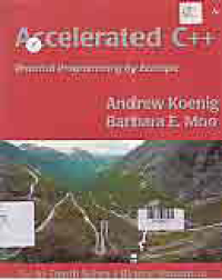 Image of ACCELERATED C++ : Practical Programming by Example