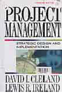 PROJECT MANAGEMENT Strategic Design and Implementation