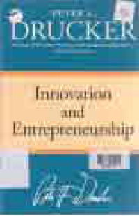 Image of INNOVATION AND ENTREPRENEURSHIP Practical and Principles