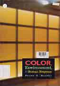 Image of COLOR, ENVIRONMENT, AND HUMAN RESPONSE