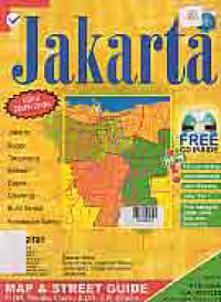 Image of JAKARTA MAP & STREET GUIDE