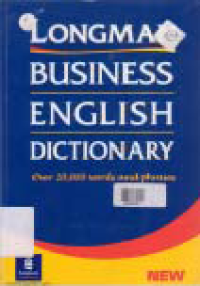 LONGMAN BUSINESS ENGLISH DICTIONARY