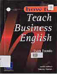 Image of HOW TO TEACH BUSINESS ENGLISH