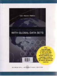 Image of STATISTICAL TECHNIQUES IN BUSINESS AND ECONOMICS WITH GLOBAL DATA SETS