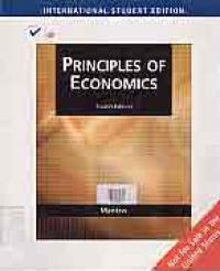 PRINCIPLES OF ECONOMICS