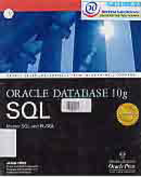 Image of ORACLE DATABASE 10g SQL, MASTER SQL AND PL/SQL